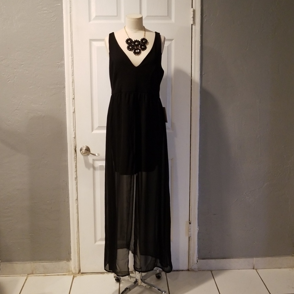 High-Low Little Black Dress